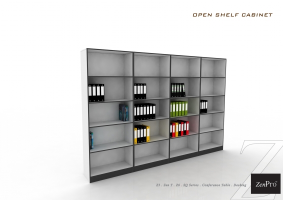 Open Shelf Cabinet